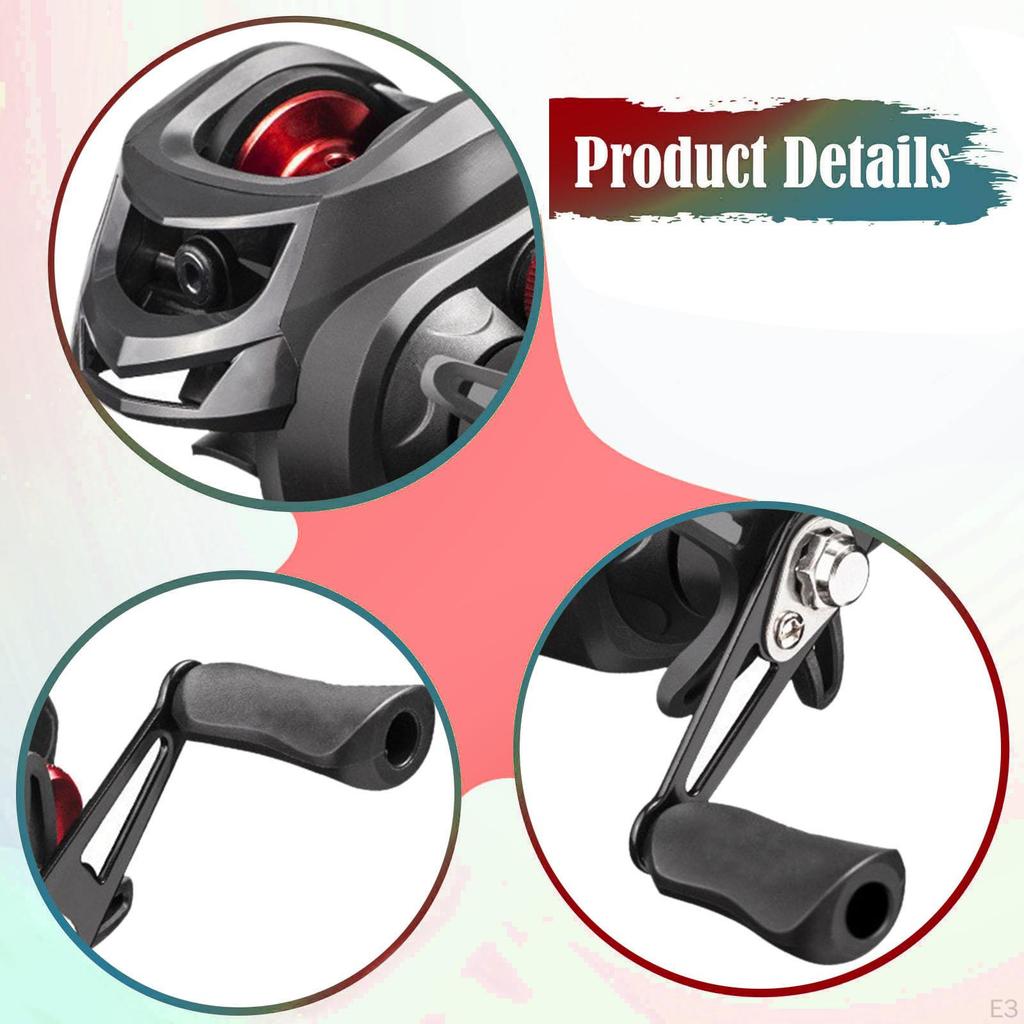 Fishing Reel 7.2:1 Casting Comfortable Handle for Pond Summer Freshwater River