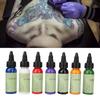 7pcs Professional Tattoo Ink Set Long Lasting Fast Coloring Tattoo Pigment (207.2ml)