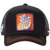 Capslab Dragon Ball Super Goku Trucker Cap, Mens Black Cap