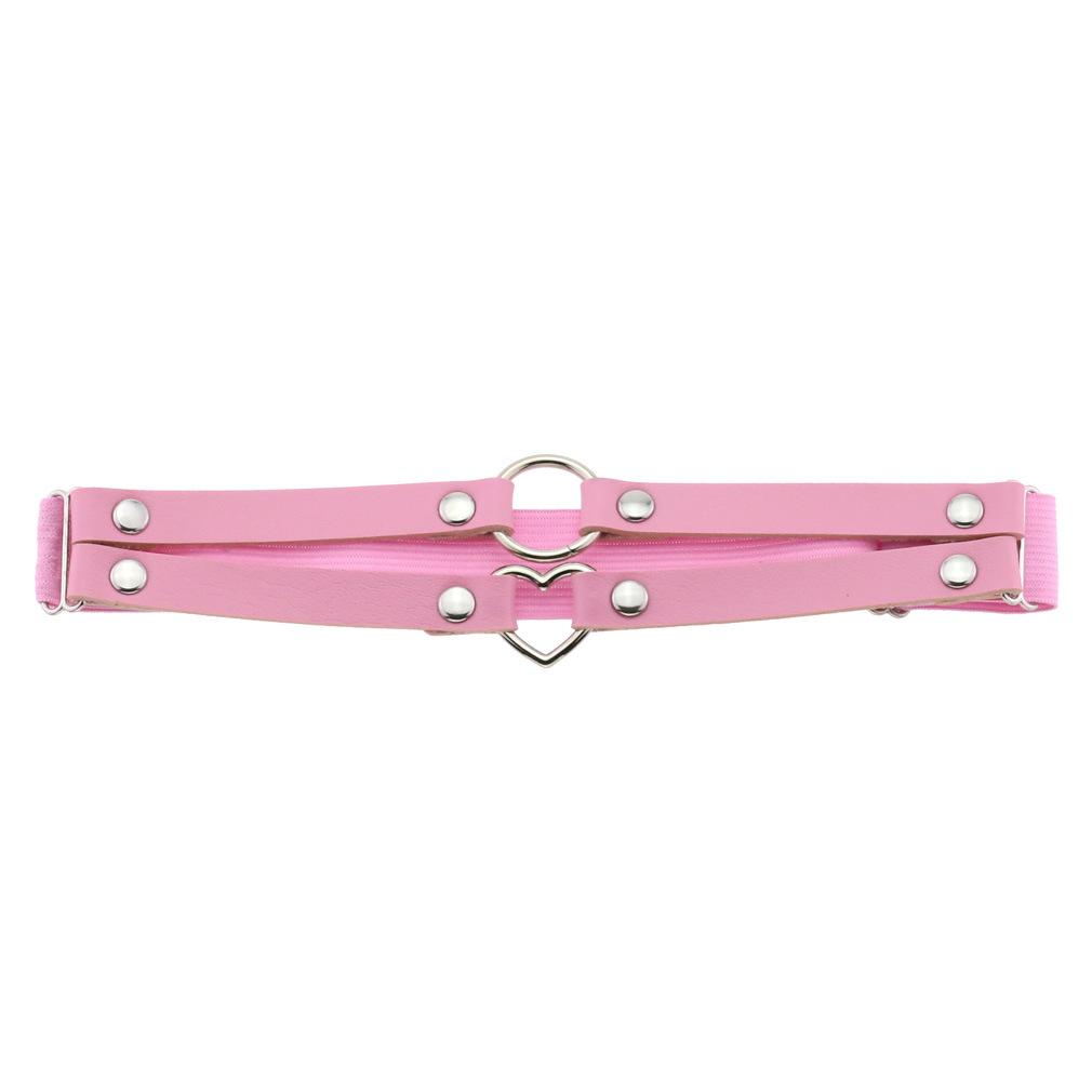 Fxcube New Goth Punk Leg Strap Garter Belt Pentagram Thigh Harness Women Girls Gothic Cosplay Accessories Harajuku Egirl Jewelry