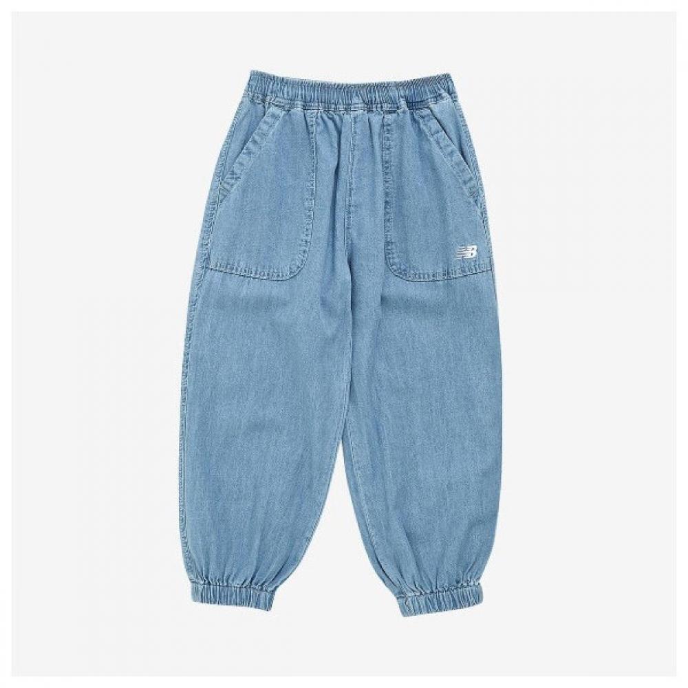 

New Balance Kids Play Denim Aladdin Denim Jogger Pants Nk9tf25 (56)Light Indigo/100