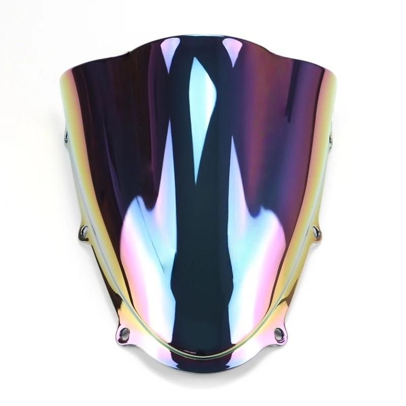 Motorcycle Windshield Front Windshield Air Reflector Flow Guide Plate Double Bubble for Kawasaki Ninja ZX 10R ZX10R -2026
