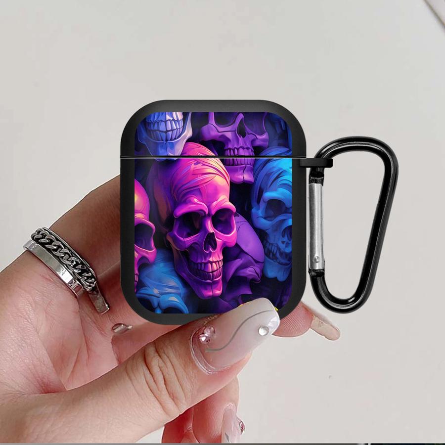 Case For Airpods Pro3 3 Pro Pro2 1 4 2 Earphone Cases Cover Richly Colored Skeletons
