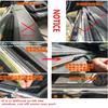 4M Black Car Front Rear Side Door Window Edge Sealed Strip Trim Weatherstrip