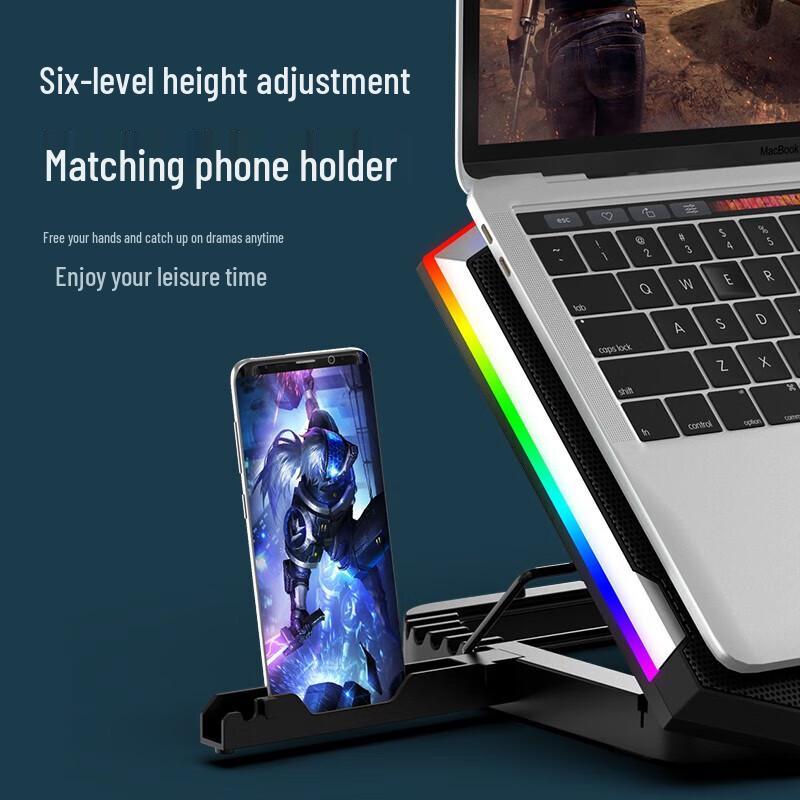 BIAZE K9 RGB Gaming Laptop Cooler Stand