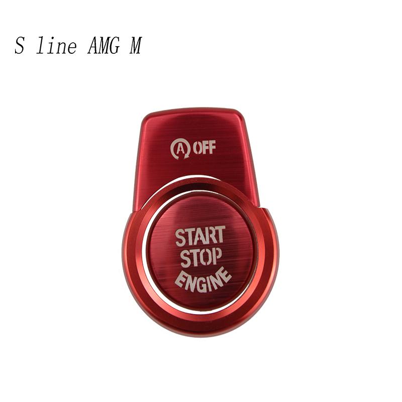 Car Styling Engine START Button Replace Cover STOP Switch Accessories Key Decor For BMW 1 2 3 4 Series Gt F20 F21 F30 F34 X1 F48