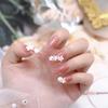 2021 White Resin 3D Five-Petal Flower Nail Art Accessories