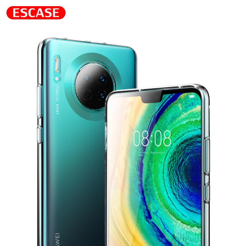 Huawei Mate 30 Phone Case/Protective Cover, Shockproof Full Coverage Soft Case Silicone (With Lanyard Hole), Simple Protective Cover Transparent
