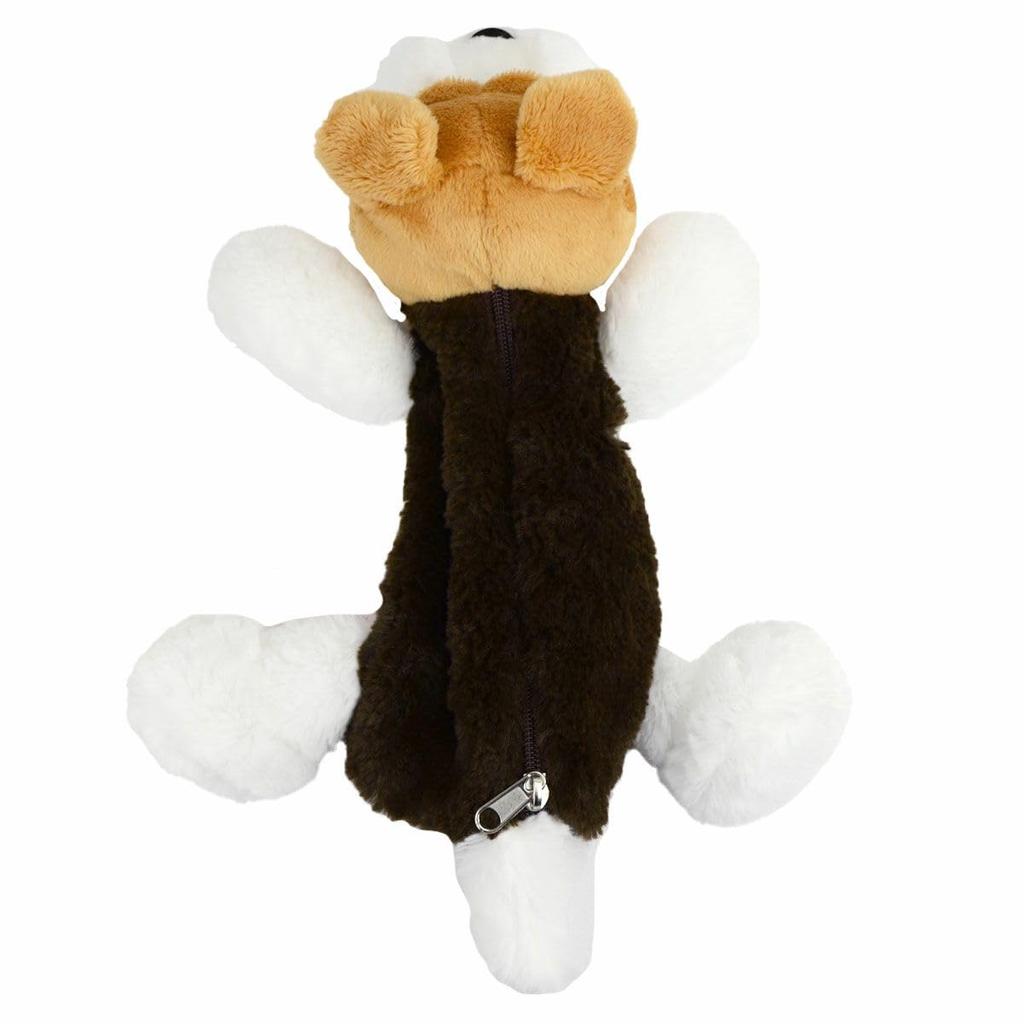 NICI Niki Figure Pouch, Fox Terrier Pencil Case, Wire Fox Terrier, Dog, Plush, Animal, Stationery, Small Item, Washable