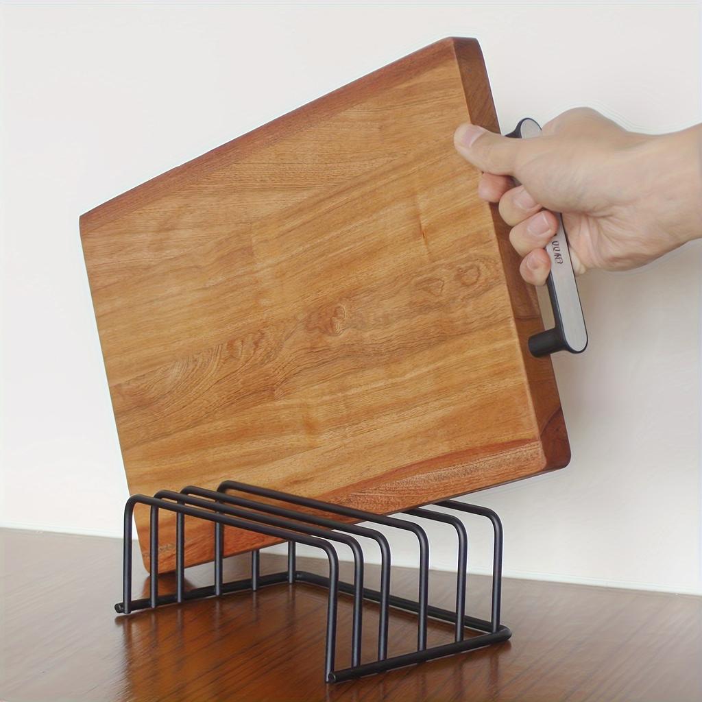 Vegetable Cutting Board Storage Rack, Cutting Board Holder, Cabinet Baking Tool Organizer, and Kitchen Accessories.