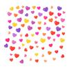 Heart-Shaped Cartoon Love Wall Stickers - Removable & Self-Adhesive Bedroom Decor
