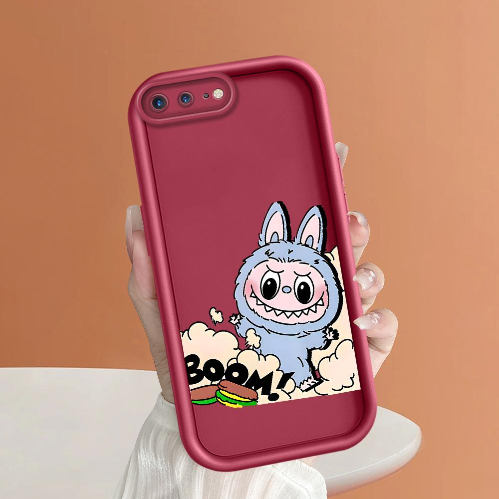 

Милый чехол для телефона с рисунком Лабубу для iPhone Samsung Galaxy Xiaomi Redmi POCO HUAWEI Honor, противоударный резиновый мягкий гибкий чехол Xiaomi Poco F3 GT