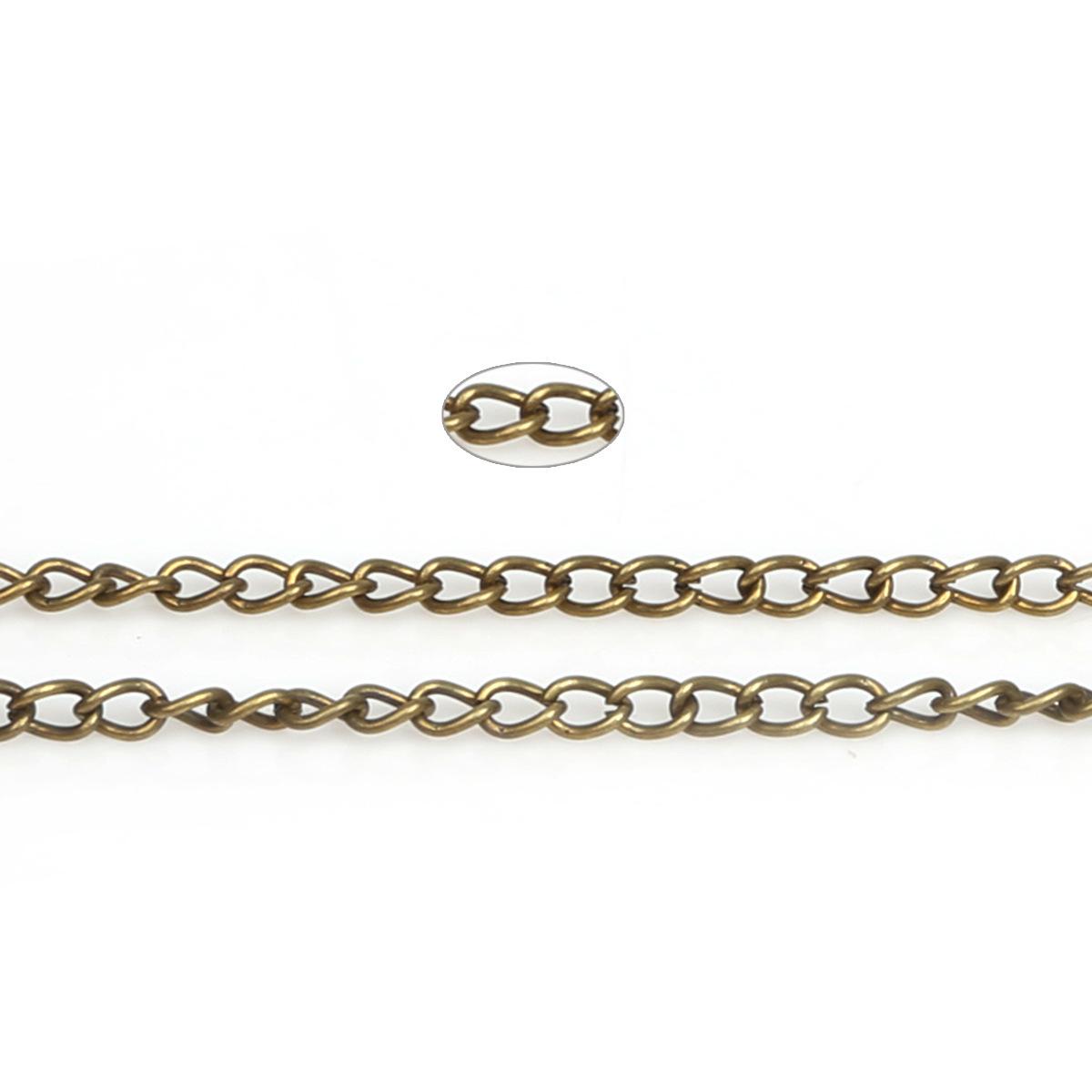 

5 м Металлическая цепочка для изготовления украшений своими руками: Серьги, браслеты и ожерелья ручной работы