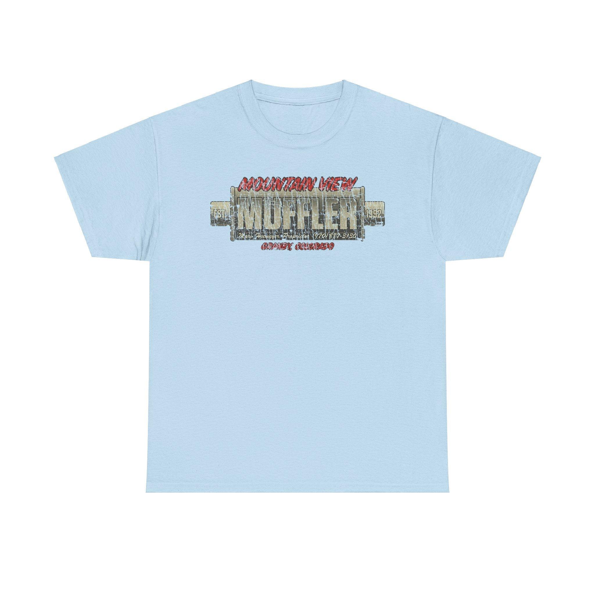 Mountain View Muffler Est 1992 Colorado T-shirt 4 2XL