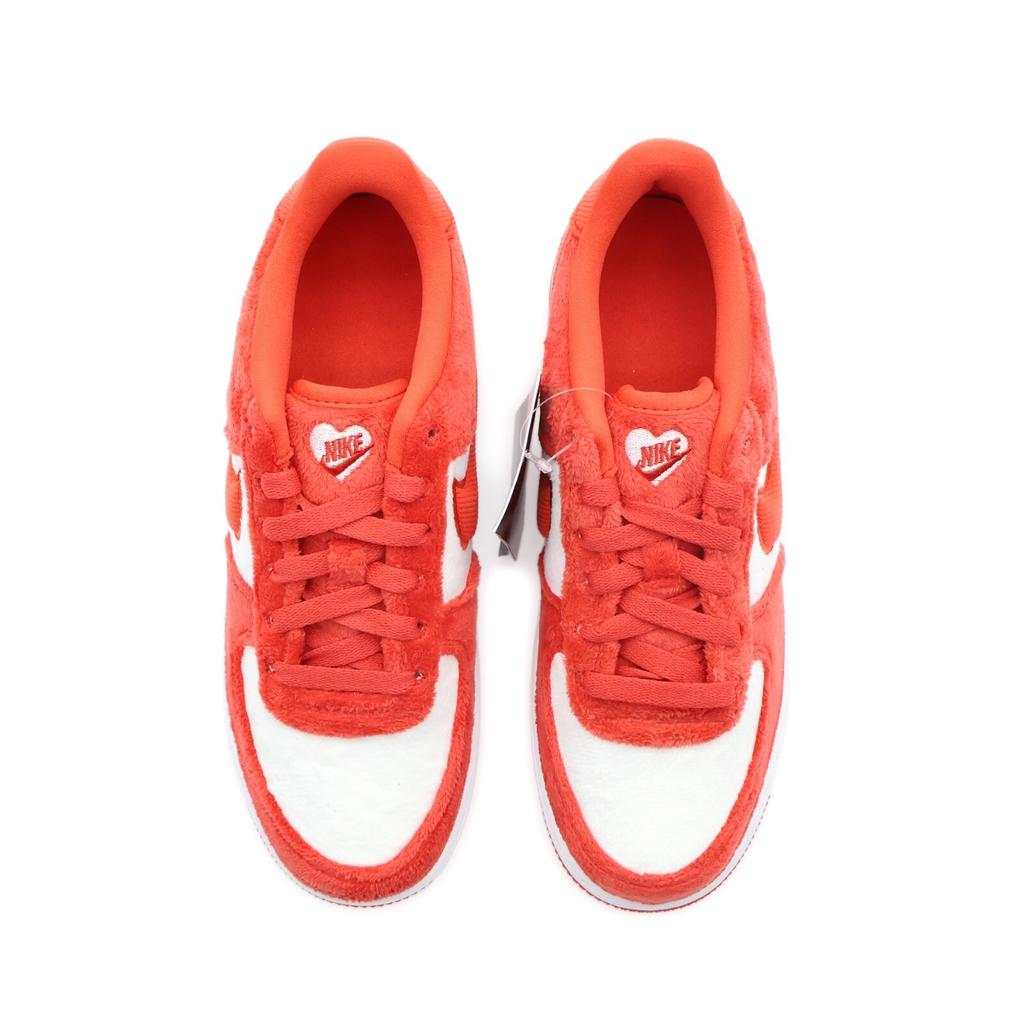FZ3552-612 Nike GS Air Force 1 Low Valentineas Day Pack Fire Red Light Crimson