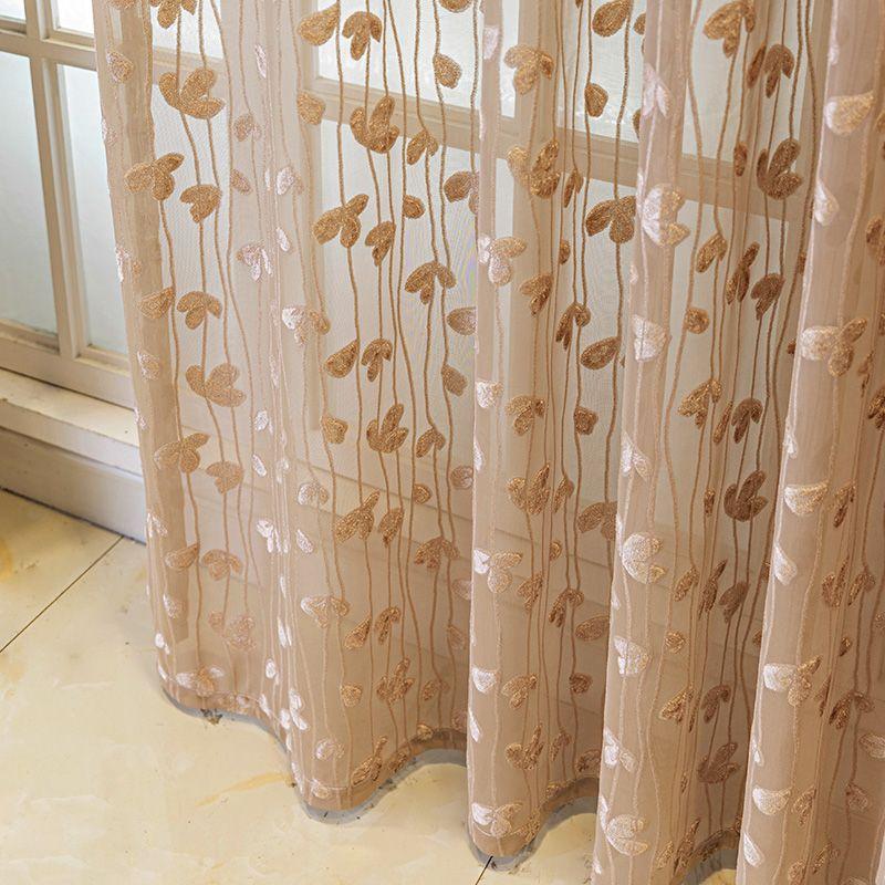 Embossed Curtain Yarn, Living Room, Balcony, Sunshade, Sunscreen, Gauze Curtain, Bedroom, Opaque Shading