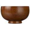 Yamanaka Lacquerware Shirasagi Woodwork Soup Bowl, Shirasagi Bowl, Small, Approx. 10cm, Cherry Blossom, Lacquered Brown, Made in Japan