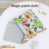 Cartoon Style Selfadhesive Cosmetic Organizer With Sticky Cloth Material For Travel