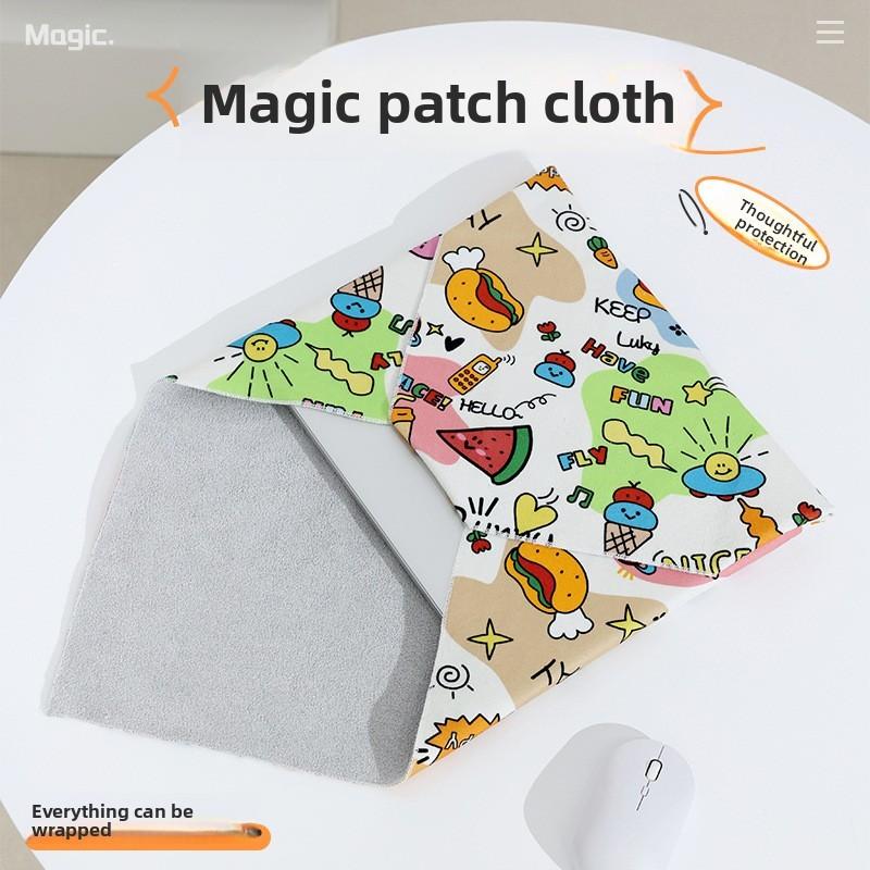 Cartoon Style Selfadhesive Cosmetic Organizer With Sticky Cloth Material For Travel