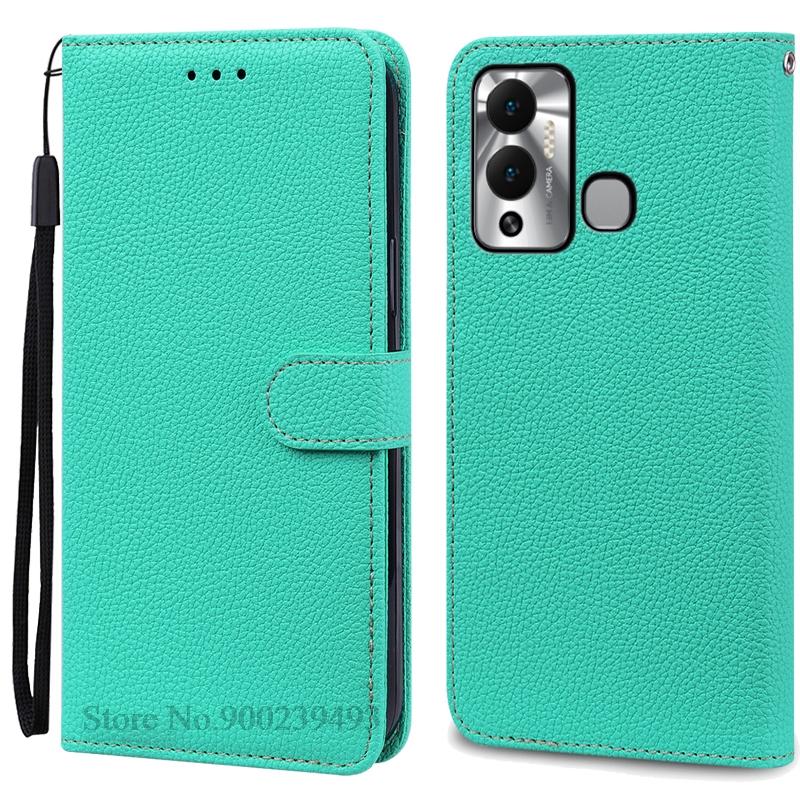 Pro Infinix Hot 12 Play Pouzdro Peněženka Kožený Vyklápěcí Kryt Pro Infinix Hot 12 Play NFC Pouzdro X6816C X6816 X6816D Kryt Coque Fundas