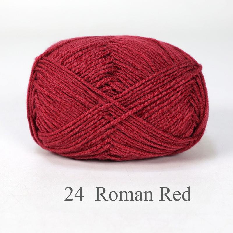 1pc 50g Soft Wool Milk Cotton Yarn Crochet Anti-Pilling Hand Knitting Thread For Cardigan Scarf Hat Baby Sweater Doll Supplies