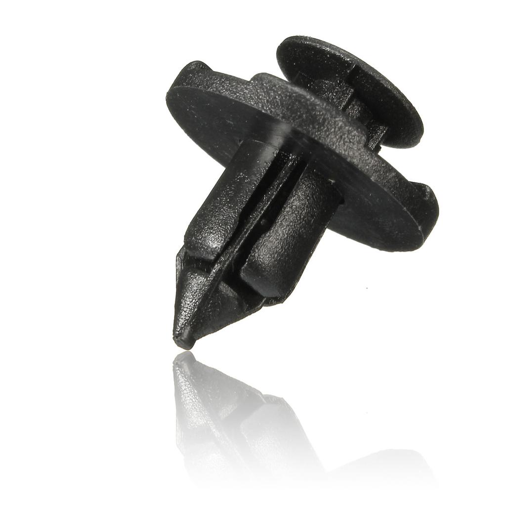 50 Push-Type Bumper Retainer Fastener Clip For Nissan GT-R Versa Maxima 8mm Hole
