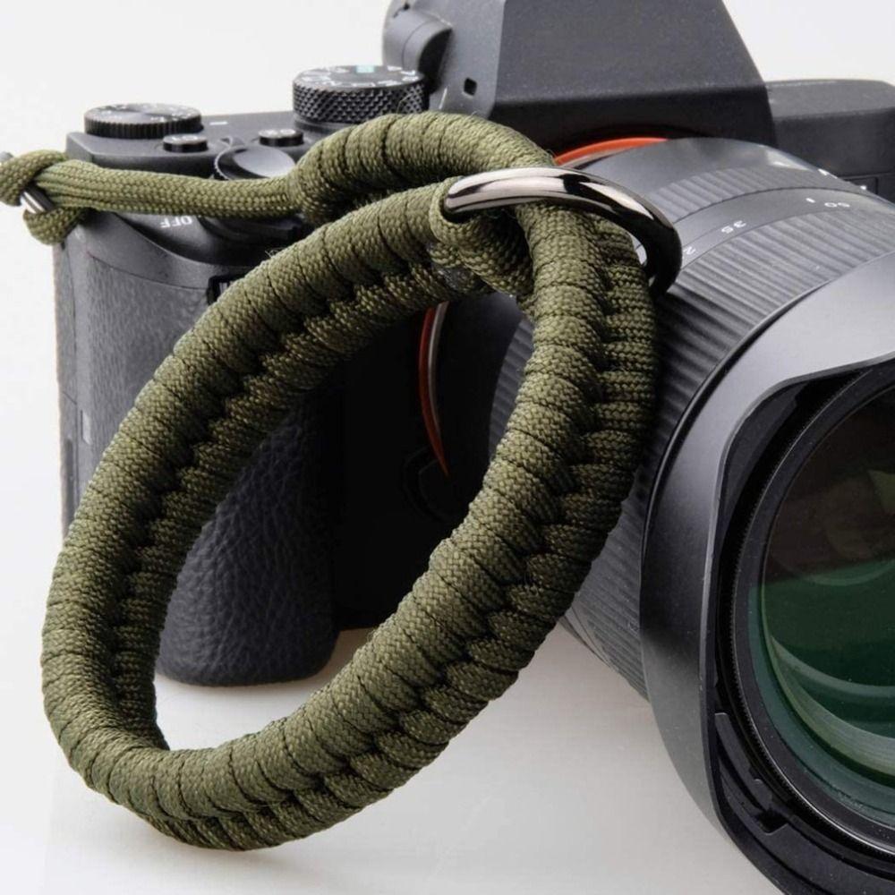 Handmade Woven Hand Strap Camera Strap for Canon Nikon Sony Fuji Leica Olympus Telescope