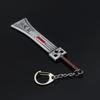 Final Fantasy 7 VII Remake Portachiavi Spada Cloud Strife Portachiavi Buster Portachiavi Portachiavi Accessori Gioco Portachiavi Auto llaveros