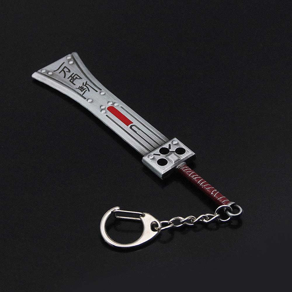 Final Fantasy 7 VII Remake Portachiavi Spada Cloud Strife Portachiavi Buster Portachiavi Portachiavi Accessori Gioco Portachiavi Auto llaveros