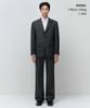 MUSINSA STANDARD Whipcord Relaxed Basic Blazer [Gray]