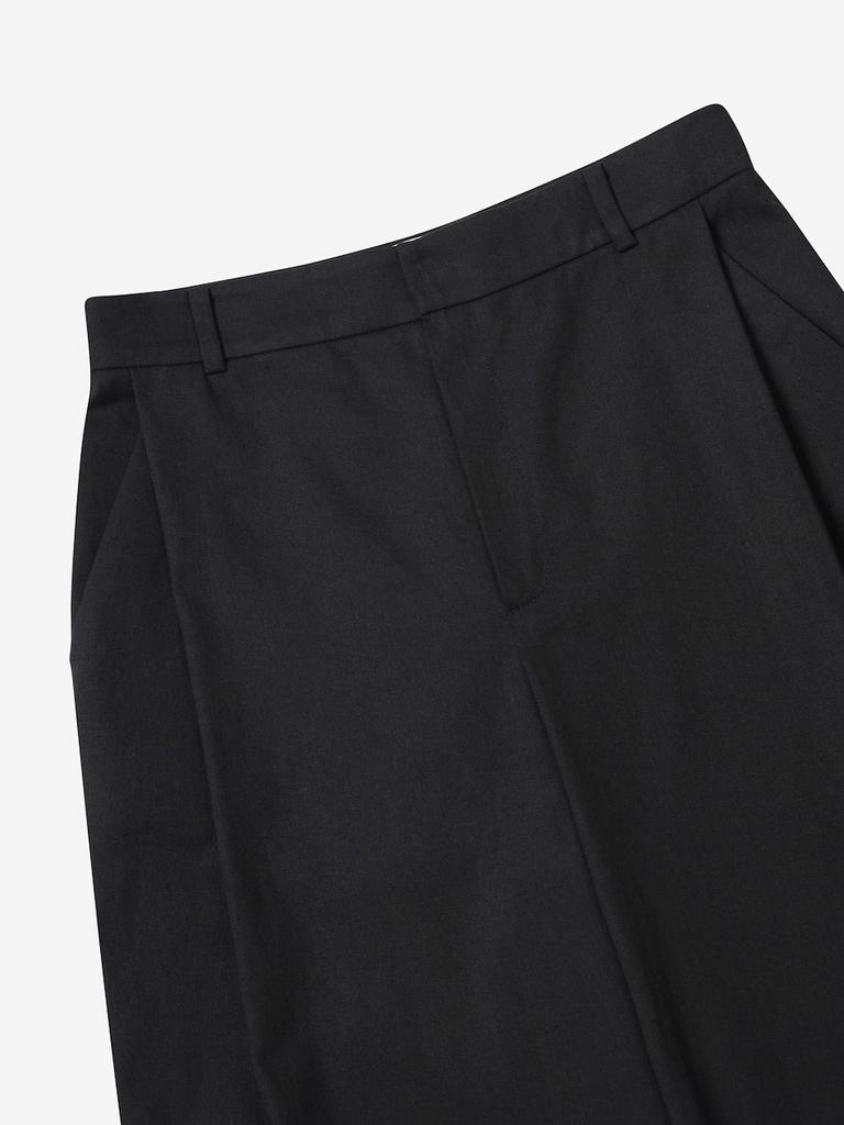 LUVM Straight Cotton Pants For Men_Black