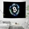 Crypto Currency Colorful Tapestry Wall Hanging Cheap Hippie Wall Hanging Bohemian Wall Tapestries Mandala Wall Hanging Sheets