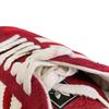 GUCCI Sneakers Velour Suede suede GAZELLE sneakers Red suede Used