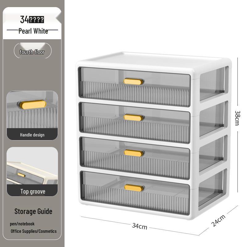 

Багатошаровий настільний органайзер: Ящик для зберігання настільний, для канцелярського приладдя та косметики