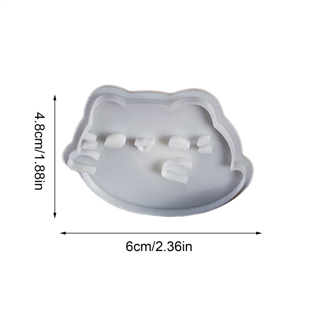Halloween Ghost Cat Baking Cutters Kitchen Embossing Animal Moulds for Event Bakery Dough Cheese Chocolate Fondant Making