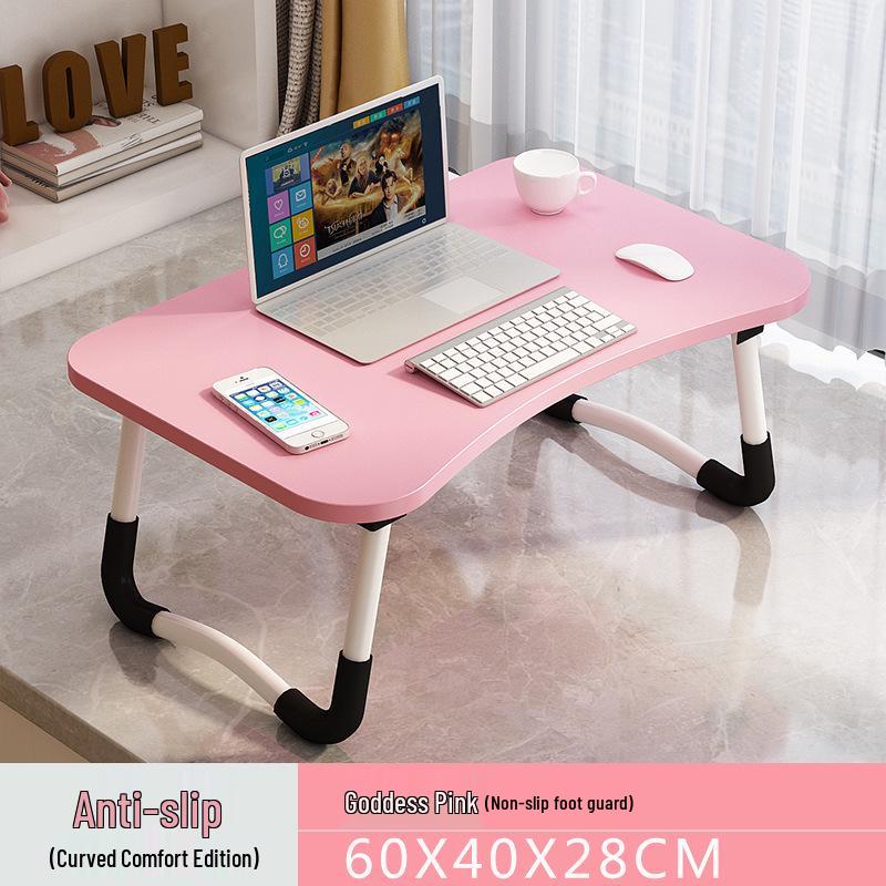 Foldable Laptop Bed Table - Portable Desk for Dorms and Lounging
