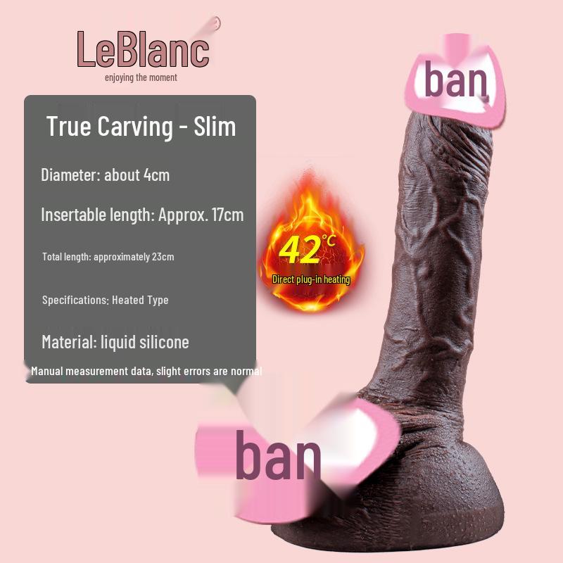 Extra Large Soft Silicone Realistic Dildo - Thick Meaty Fake Penis Adult Sex Toy