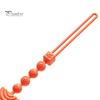 Silicone Pacifier Clip with Teether for Infants, BPA-Free Chewable Baby Anti-Drop Holder Infant Teething Relief Accessory Chain 0-24 Months, Boil-Safe