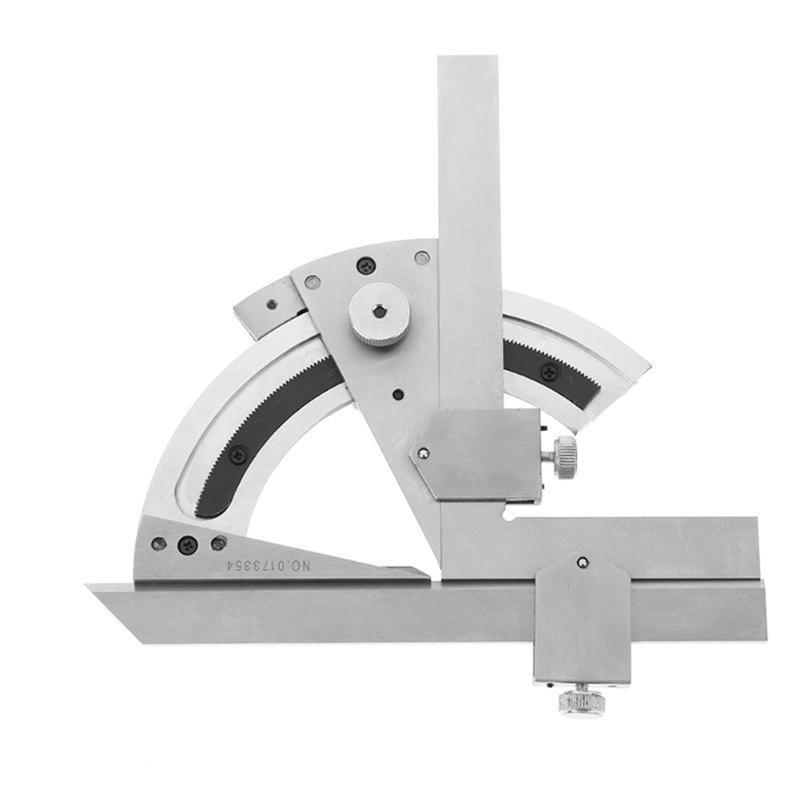 A44Z-0-320 Degree Vernier Angle Ruler With Storage Box Protractor Woodworking Measuring Ruler