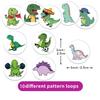 500/Sheet Creative Dinosaur Stickers for Journals, DIY Phone Cases, Notebooks, and More