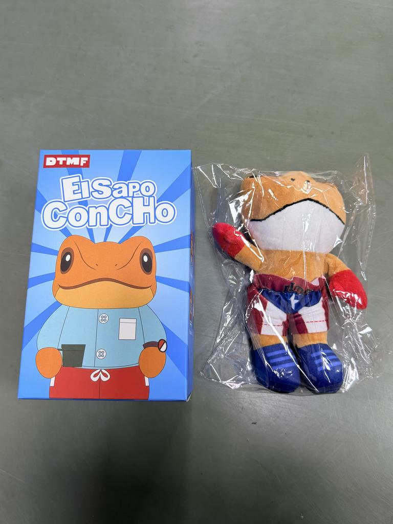 Style Puerto Rican Frog Stuffed Animal,Bad Bunny El Sapo Concho Plush Toy,Unique Rare Collectible Gift For Fans, Reggaeton Music