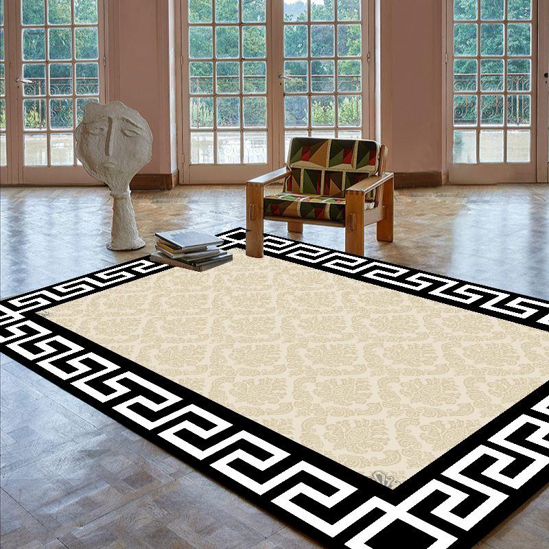 Luksusowy, nowoczesny styl, dywany do salonu, biały wystrój pokoju, duży dywanik do sypialni, antypoślizgowa, miękka, puszysta mata podłogowa na toaletkę