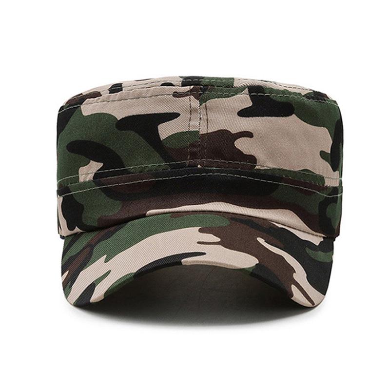 Free Shipping Classic Camouflage Hat Men's Caps Flat Top Baseball Cap Outdoor Sports Hats