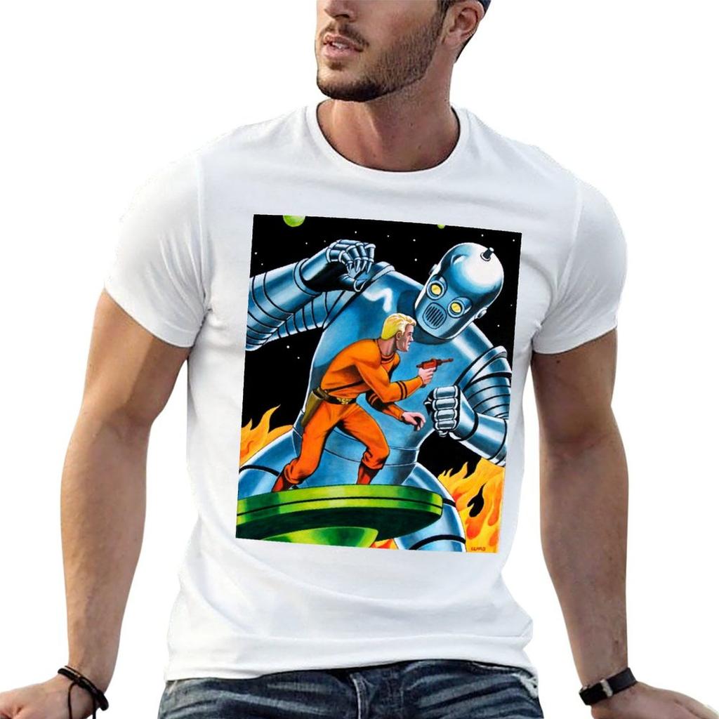 Giant Robot Tshirt Quick Dry Outdoor Sports Tshirt