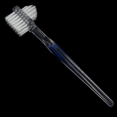 Denture Cleaning Brush Oral Care Double Sided Toothbrush Dental Teeth Soft Brush
