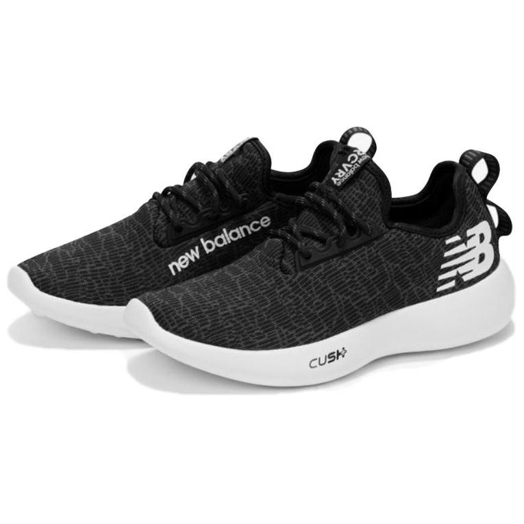 New Balance Nb Rcvry Comfortable Fashion Low-Top Running Shoes Women Sneaker Black WRCVRYCB
