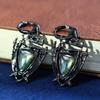 Indian Tribal Personality Dangle Drop Earrings Resin Stone Boho Ethnic Vintage Hanging   For Women Jewelry