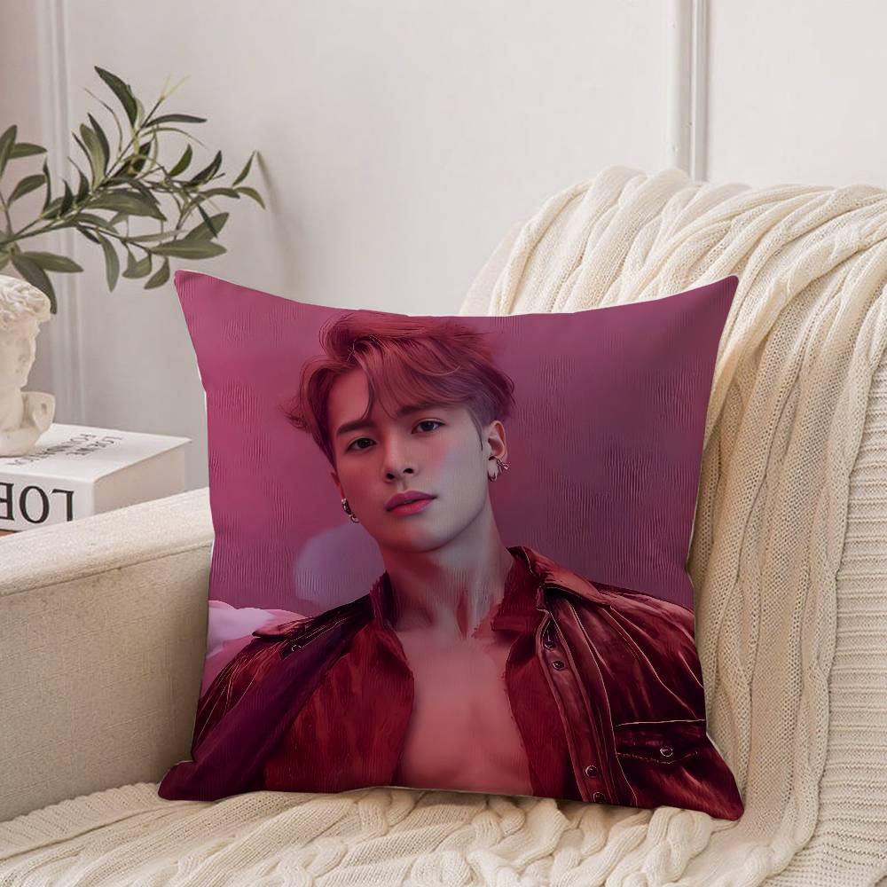 Host J-JacksonS W-WangS Pillow Case Home Decor Throw For Sofa Bed Car Room Decor Gift Idea