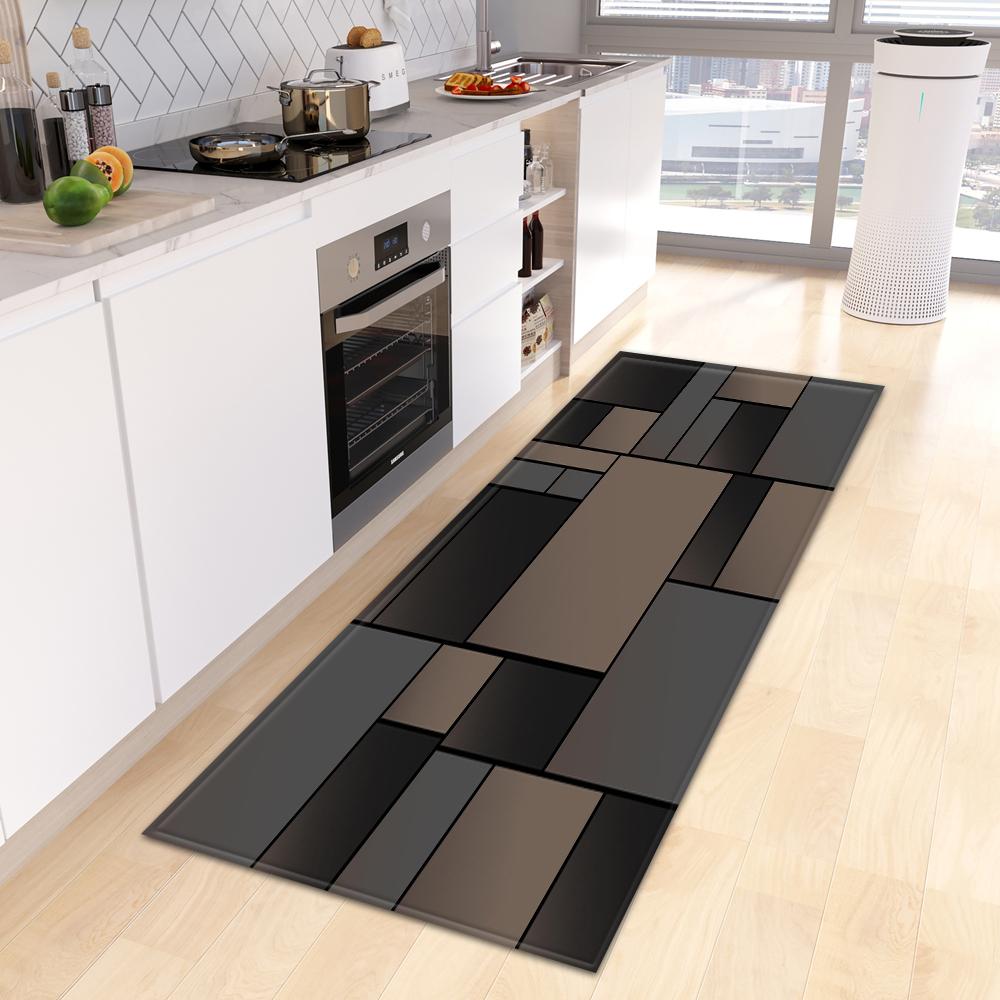 Kitchen Mat Home Bedroom Entrance Door Mat Living Room Floor Carpet Corridor Balcony Door Non-slip Carpet