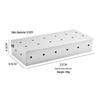Stainless Steel Outdoor BBQ Smoker Box for Meat and Fruit 